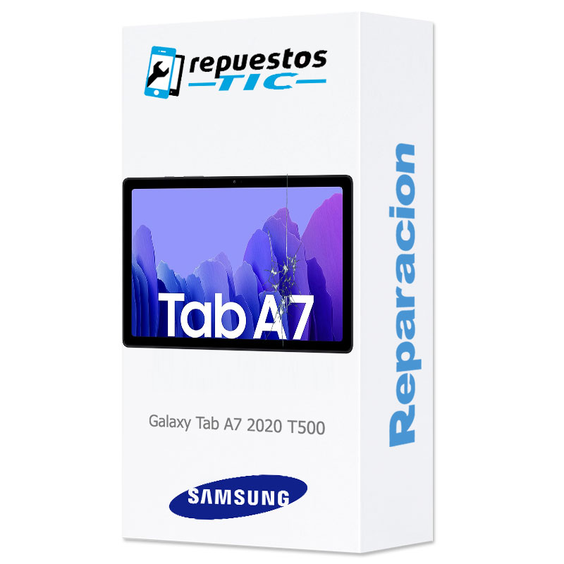 Reparacion/ cambio Pantalla original Samsung Galaxy Tab A7 10.4 2020 Negro