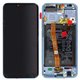 Pantalla original con marco y bateria Huawei Honor 10 Gris (glacier grey)