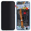 Pantalla original Huawei Honor 10 Gris (Glacier grey). Service Pack