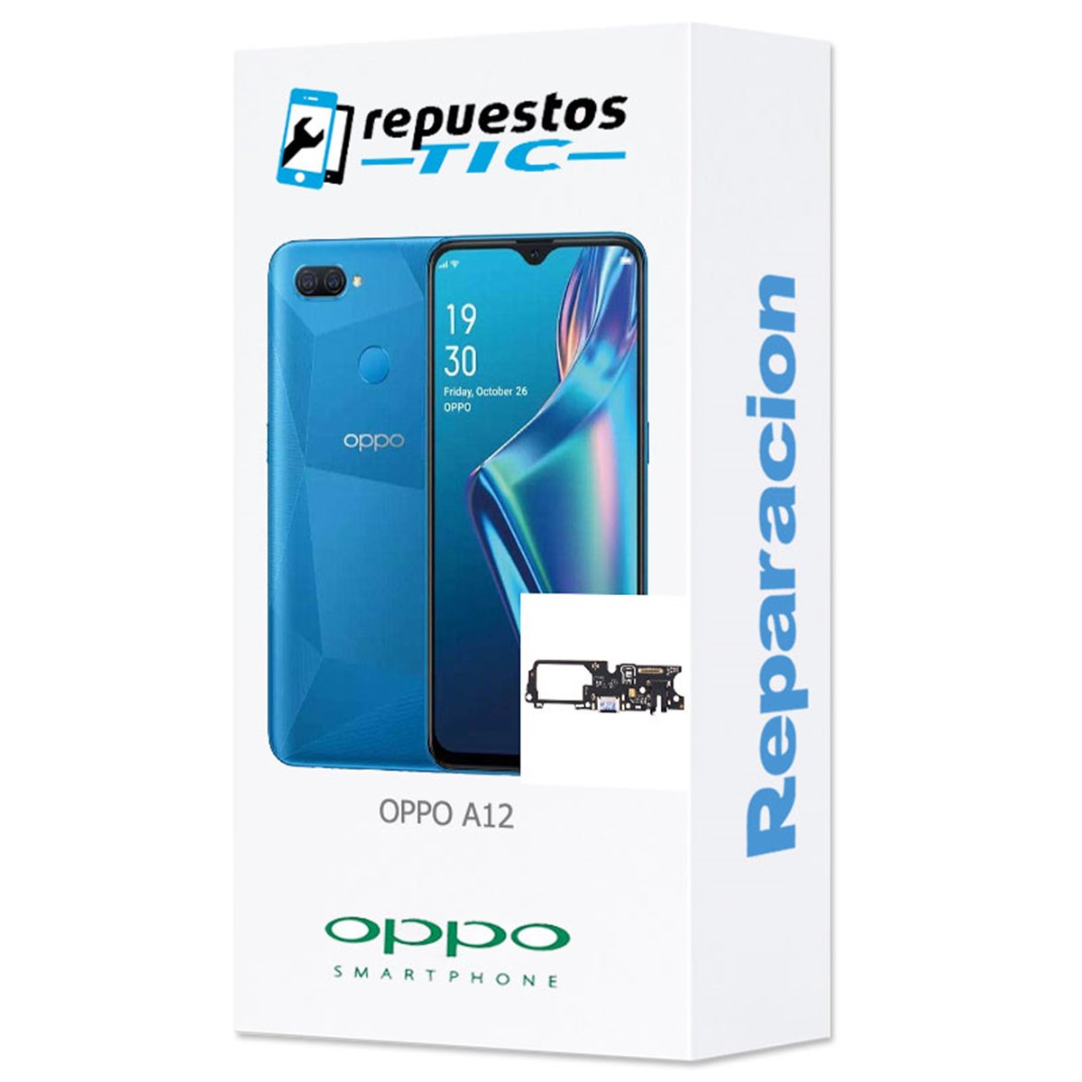 Reparacion/ cambio Conector de carga Oppo A12