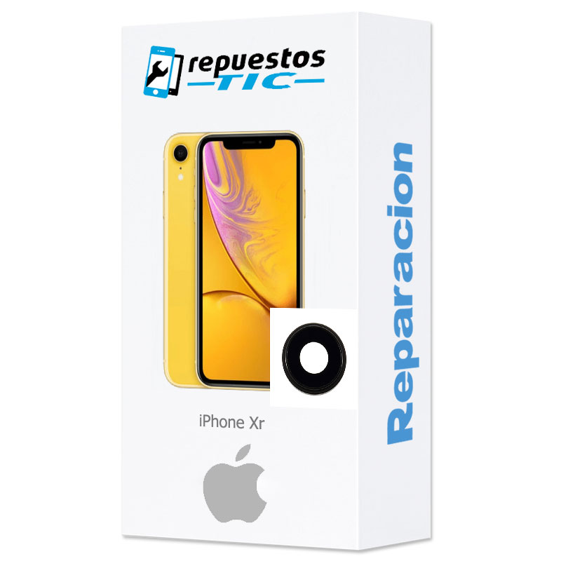 Reparacion Lente Camara trasera iPhone Xr