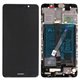 Pantalla original con marco y bateria Huawei Mate 9 Negro