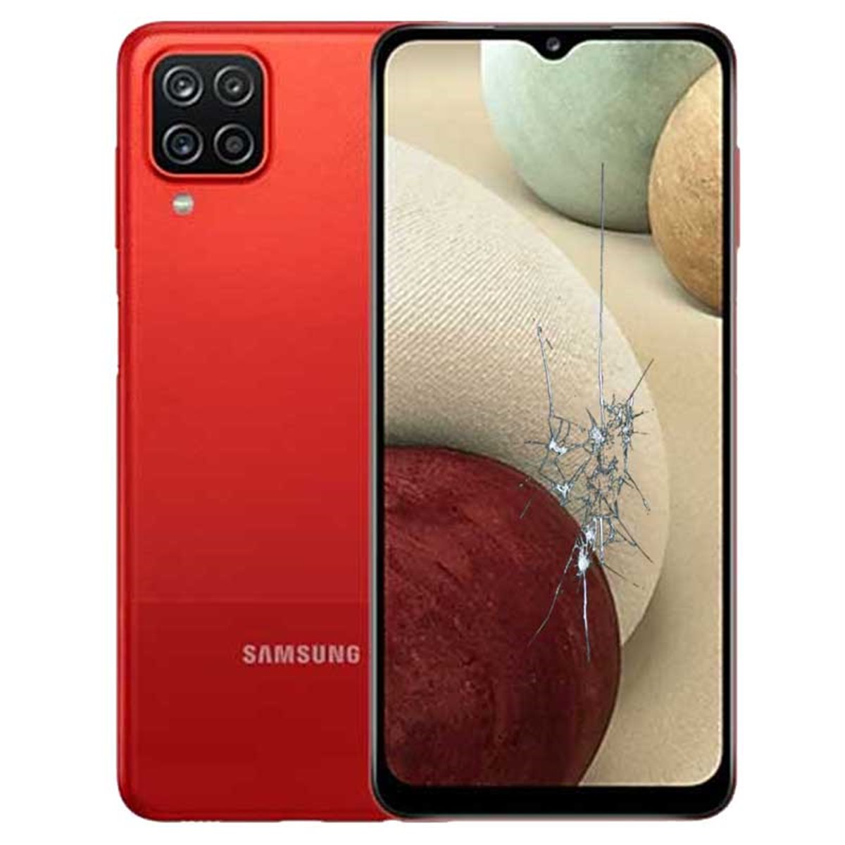 Reparacion/ cambio Pantalla original Samsung Galaxy A12s/ Nacho Negro