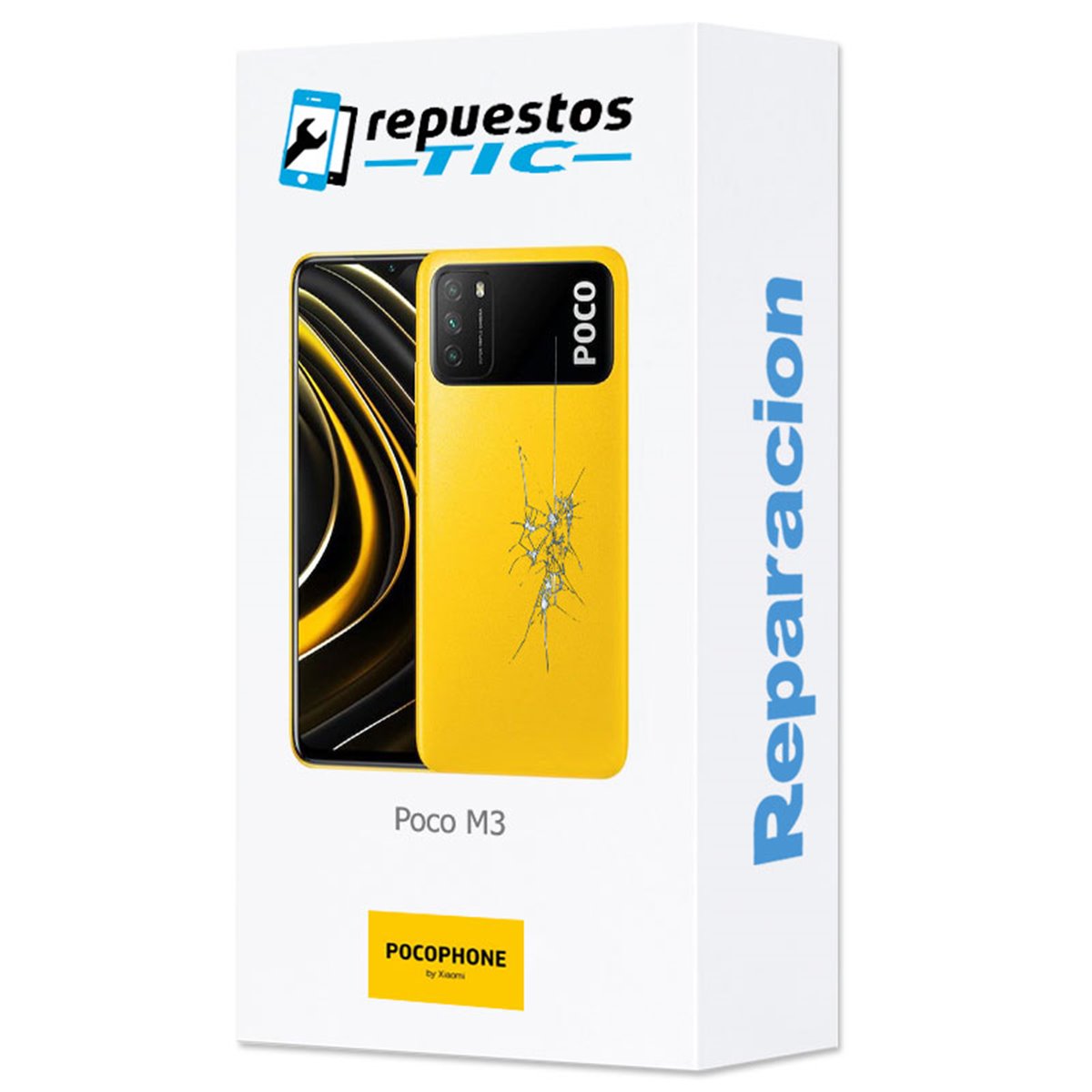 Reparacion/ cambio Tapa trasera Poco M3
