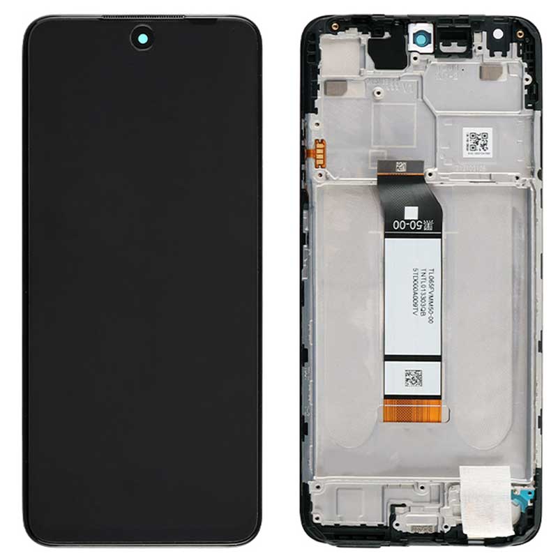 Pantalla completa original con marco Poco M3 Pro 5G Negro (tarnish)