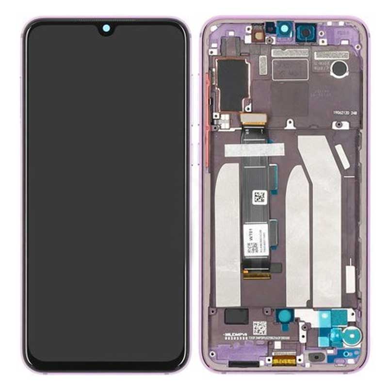Pantalla completa original con marco Xiaomi Mi 9 SE Violeta