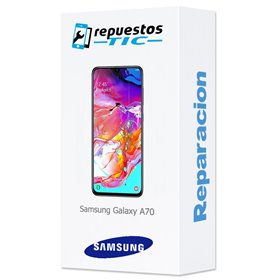 Reparacion/ cambio Pantalla completa con marco Samsung Galaxy A70 A705 calidad oled
