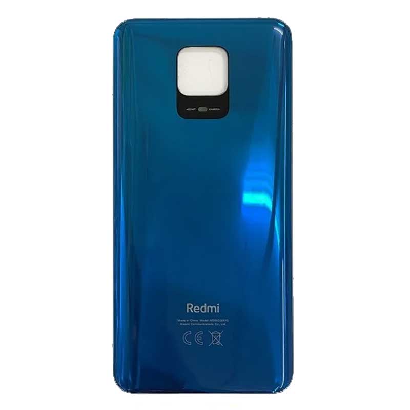 Tapa trasera original Xiaomi Redmi Note 9 Pro Azul (gris interestelar)