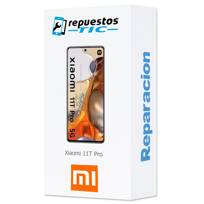 Reparacion/ cambio Pantalla original Xiaomi 11T Pro Plata