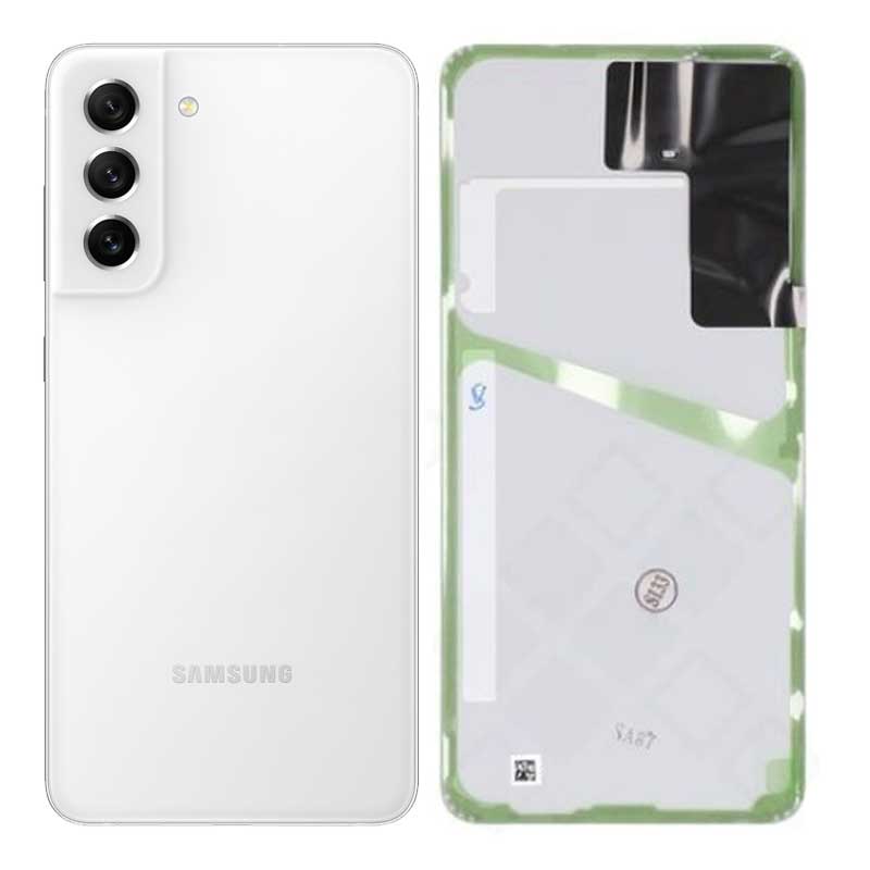 Tapa trasera original Samsung Galaxy S21 FE G990B Blanco
