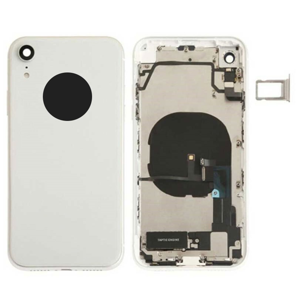 Chasis con componentes iPhone Xr Blanco
