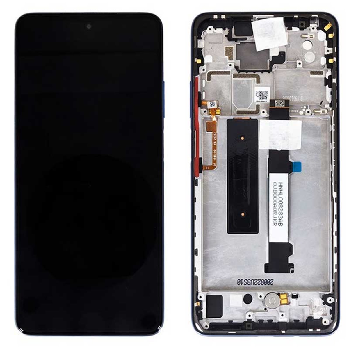 Pantalla completa original con marco Xiaomi Mi 10T Lite 5G Gris cosmico (tarnish)
