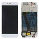 Pantalla original con marco y bateria Huawei P10 Blanco
