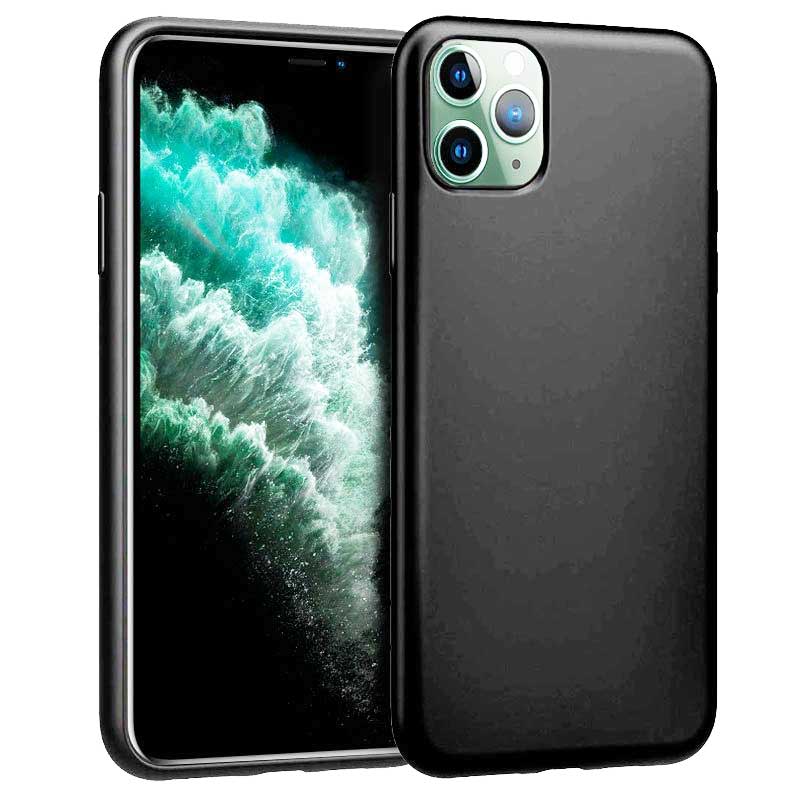 Funda gel silicona negra iPhone 11 Pro