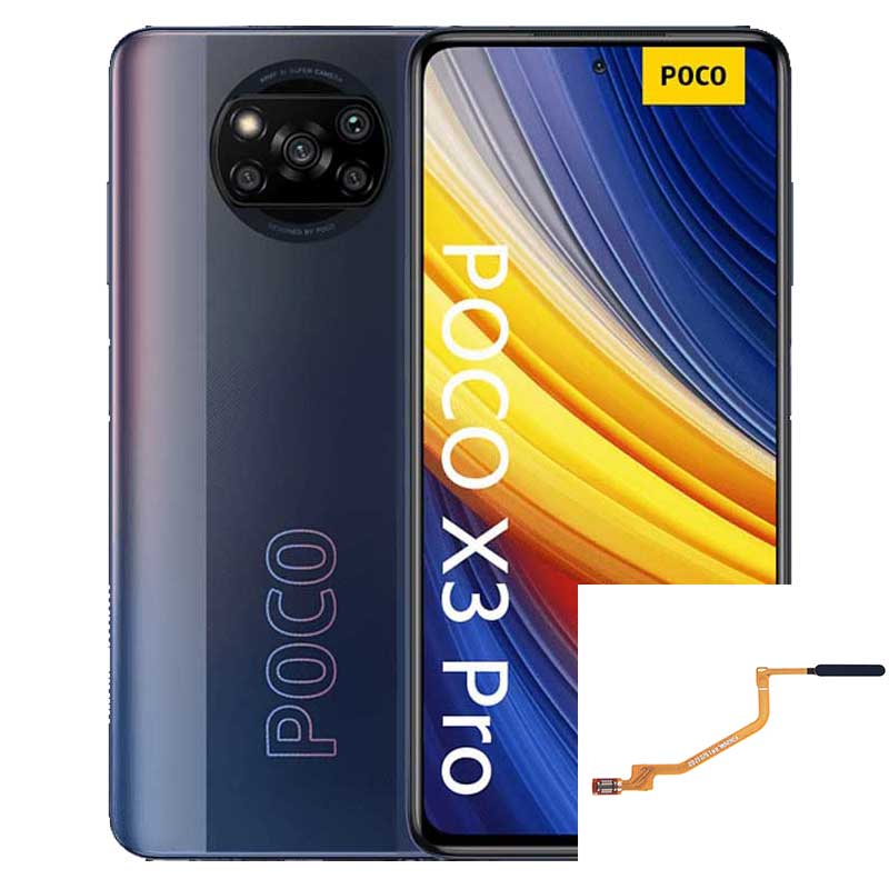 Reparacion/ cambio Flex Boton huella digital Xiaomi Poco X3/ X3 Pro
