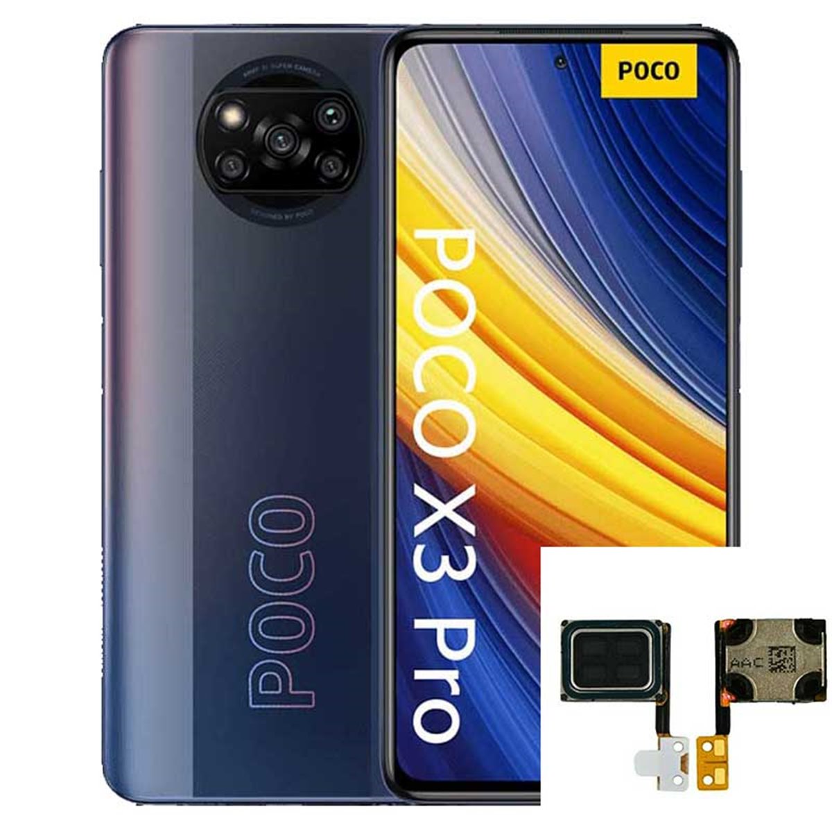 Reparacion/ cambio Altavoz auricular Poco X3/ X3 Pro