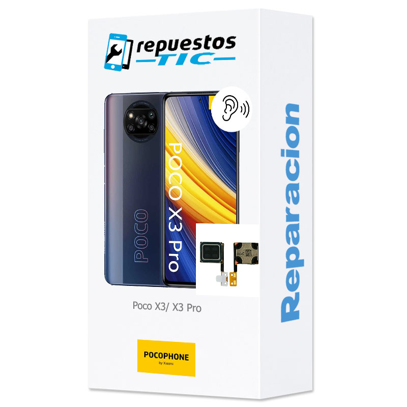 Reparacion/ cambio Altavoz auricular Poco X3/ X3 Pro