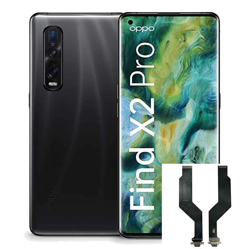 Reparacion/ cambio Conector de carga Oppo Find X2 Pro