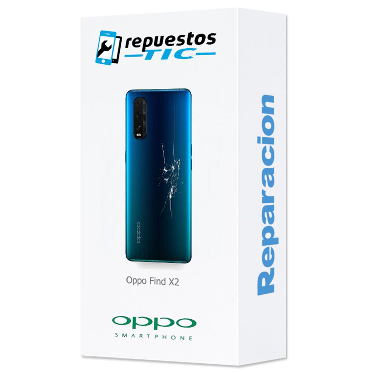 Reparacion/ cambio Tapa trasera Oppo Find X2