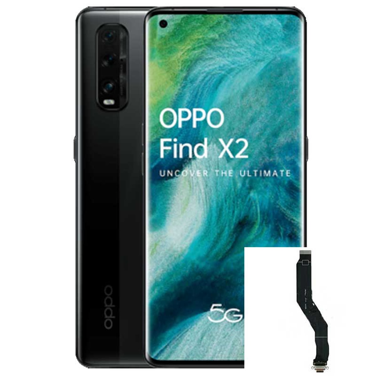 Reparacion/ cambio Conector de carga Oppo Find X2