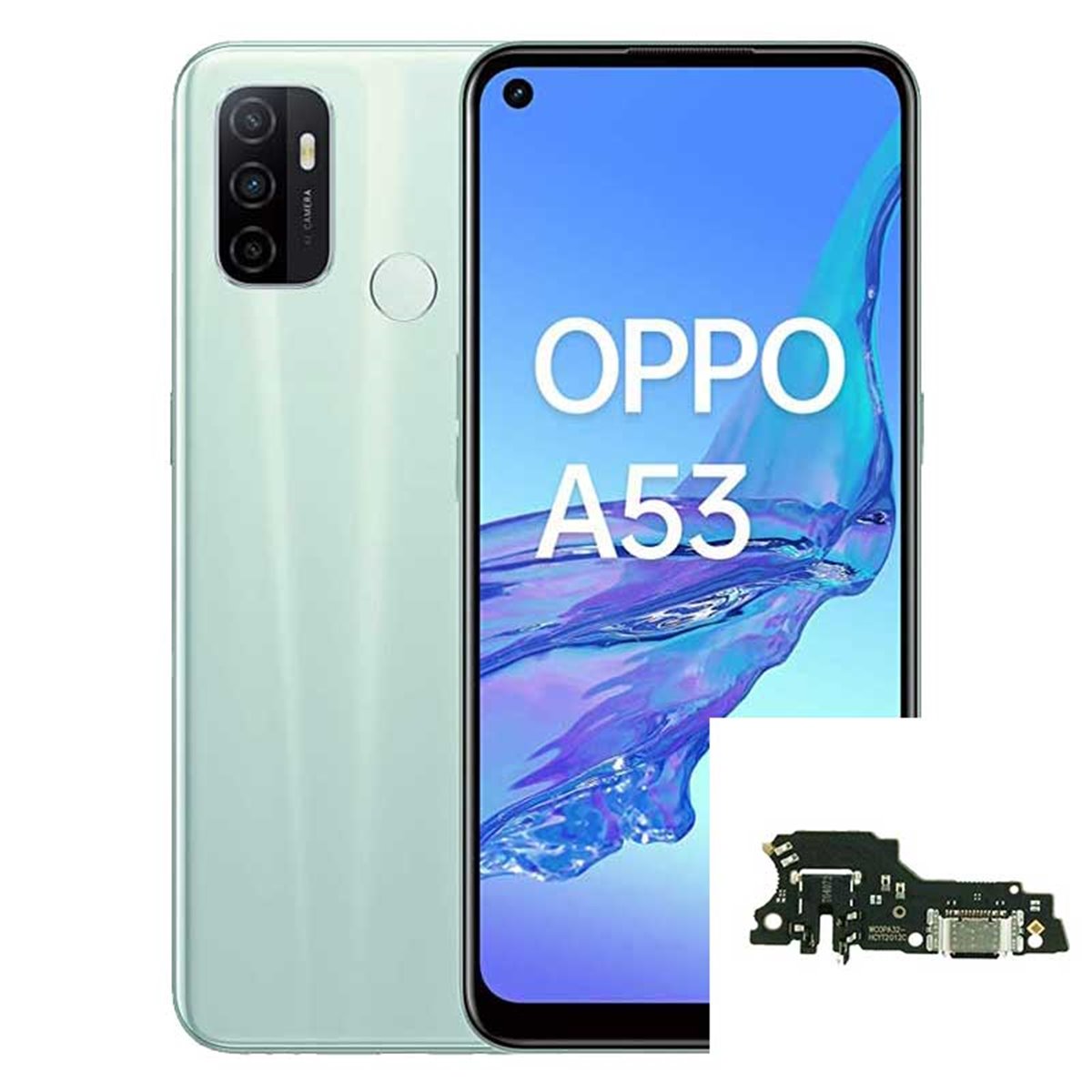 Reparacion/ cambio Conector de carga Oppo A53/ A53s