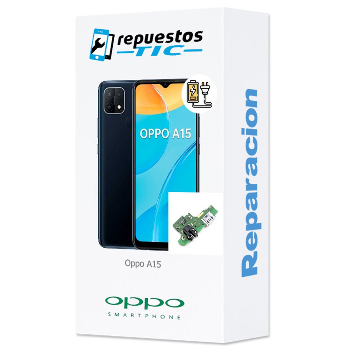 Reparacion/ cambio Conector de carga Oppo A15