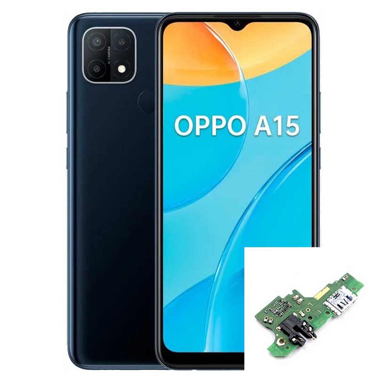 Reparacion/ cambio Conector de carga Oppo A15