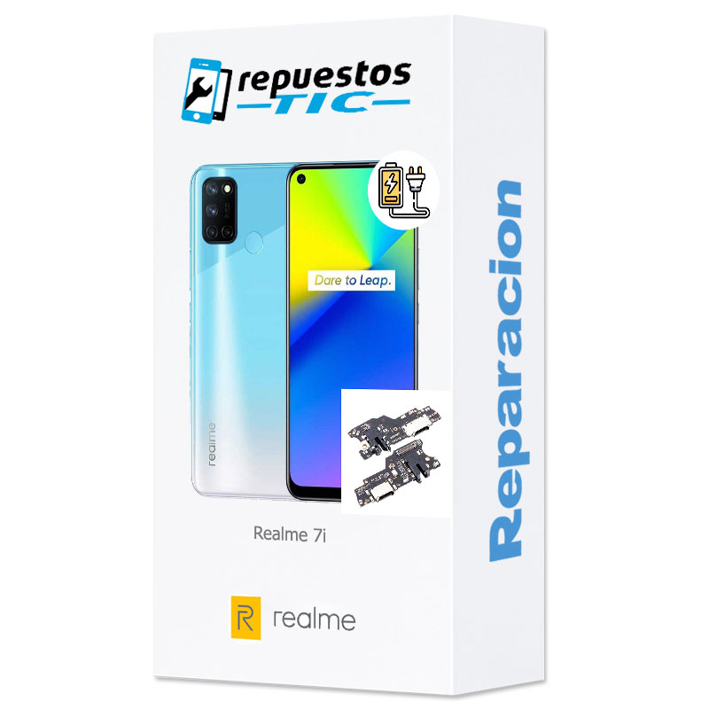 Reparacion/ cambio Conector de carga Realme 7i