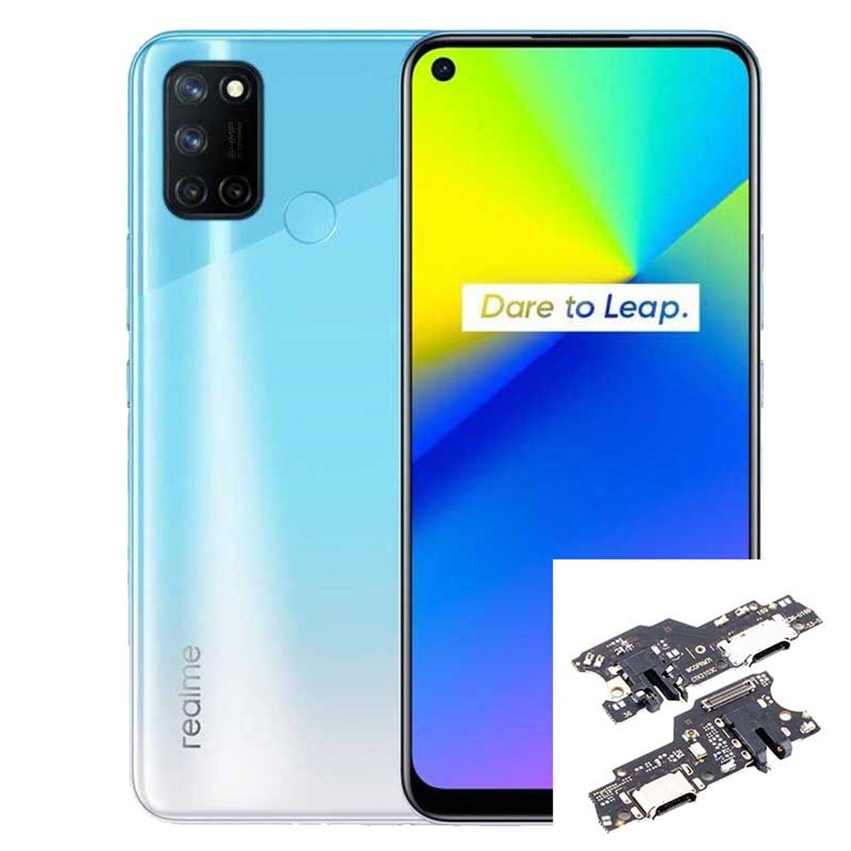 Reparacion/ cambio Conector de carga Realme 7i