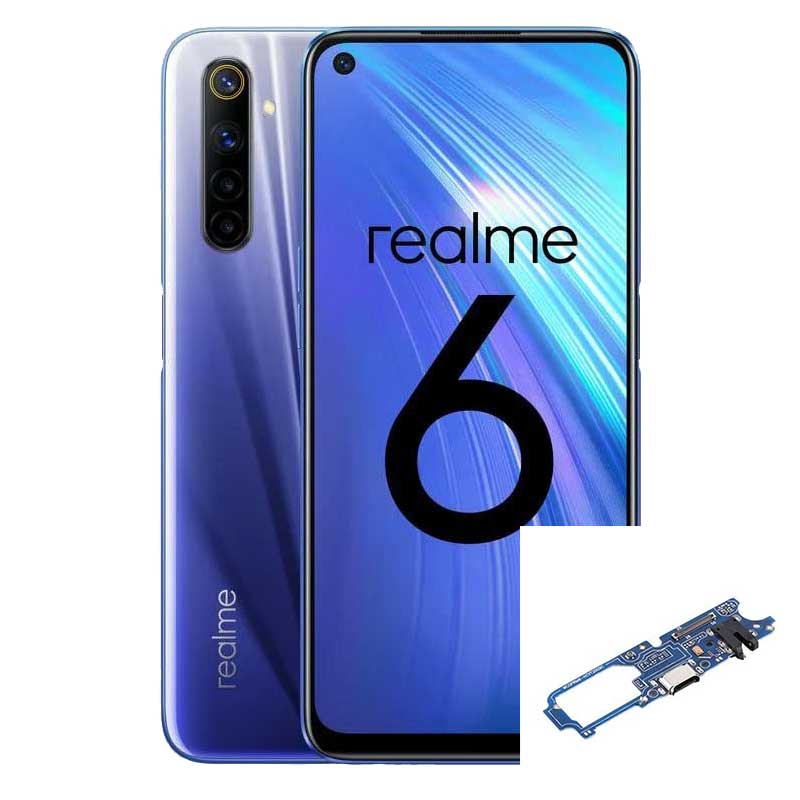 Reparacion/ cambio Conector de carga Realme 6