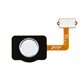 Flex Boton home y sensor huella digital LG Q8 2018 Blanco