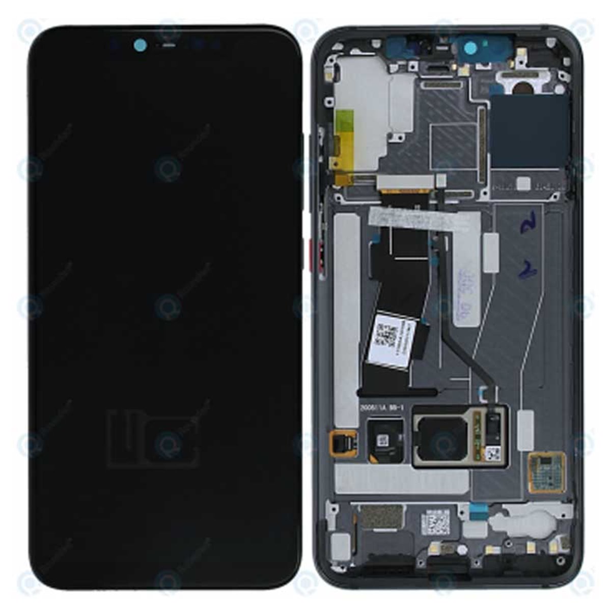 Pantalla original Xiaomi Mi 8 Pro Negro (depp tarnish)