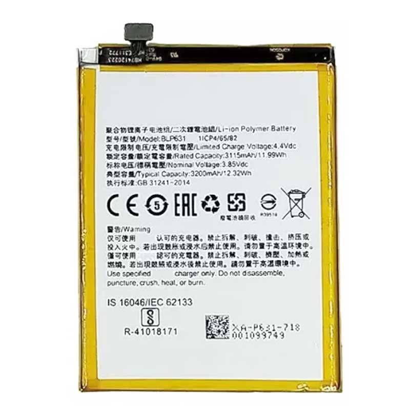 Bateria Oppo A77/ A73/ F3/ F5 BLP631