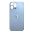 Tapa trasera iPhone 13 Pro Max Azul (facil instalacion)
