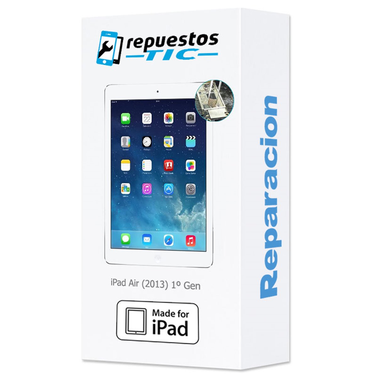 Reparacion/ cambio Chip de carga iPad Air 2013 (A1474 A1475 A1476)