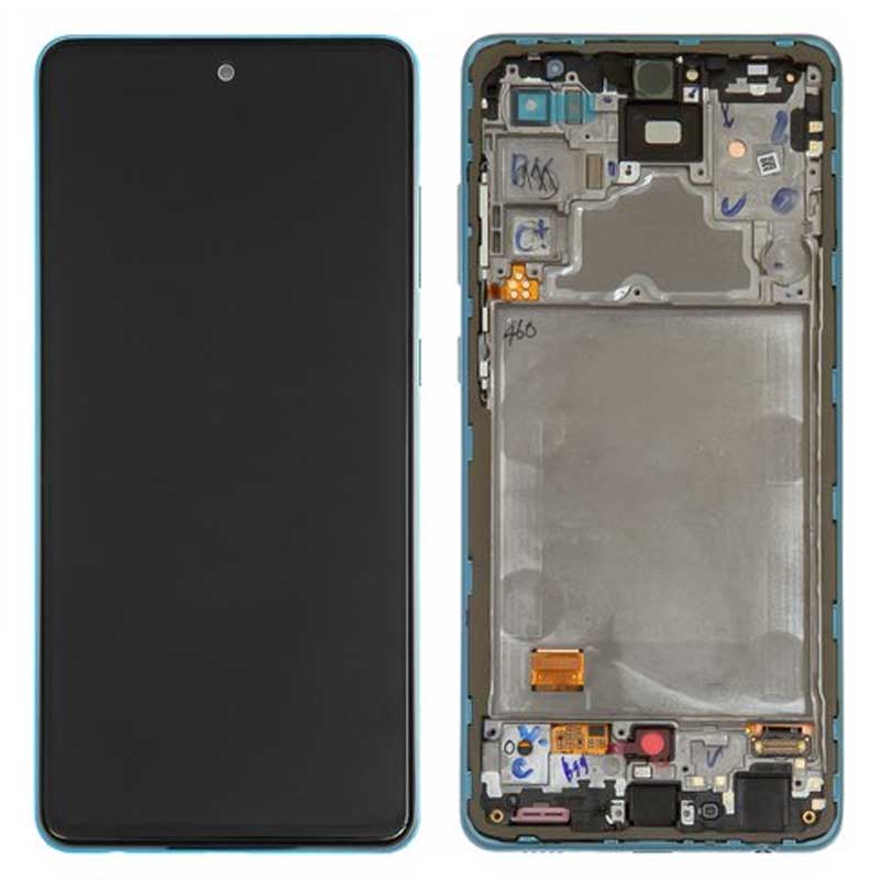 Pantalla original OLED Samsung Galaxy A72 A725 / 5G A726B Azul