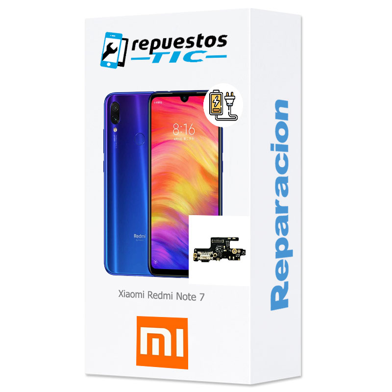 Reparacion conector de carga Xiaomi Redmi Note 7