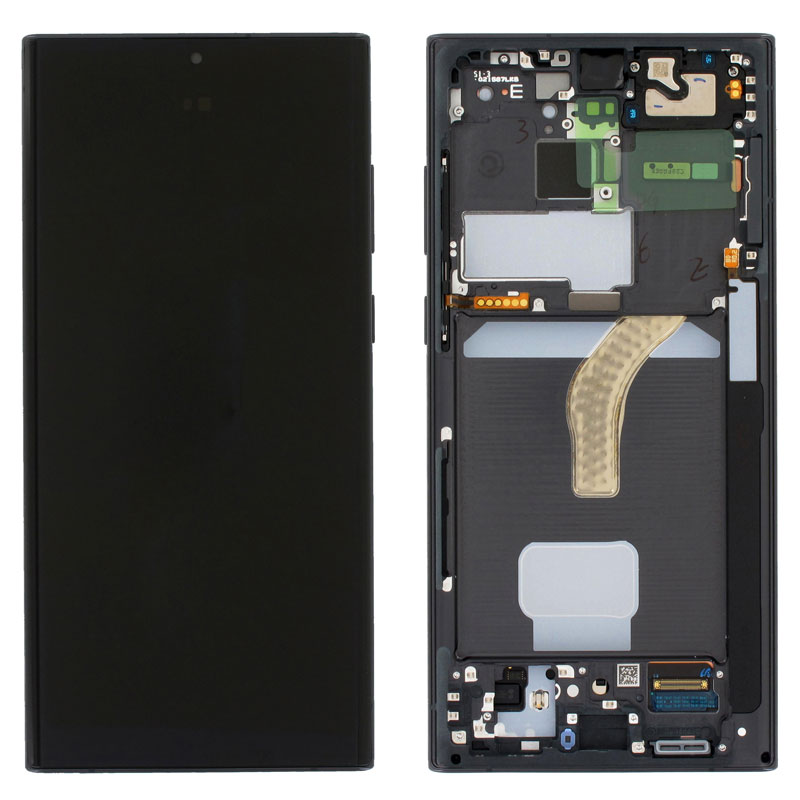 Pantalla original Samsung Galaxy S22 Ultra 5G S908 Negro (Phantom black)