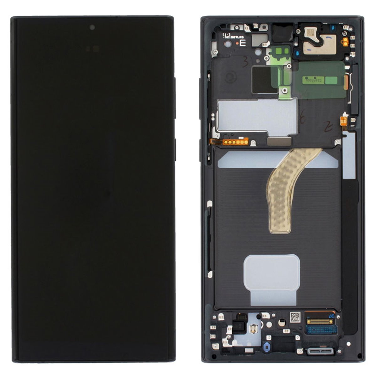 Pantalla original Samsung Galaxy S22 Ultra 5G S908 Negro (Phantom black)