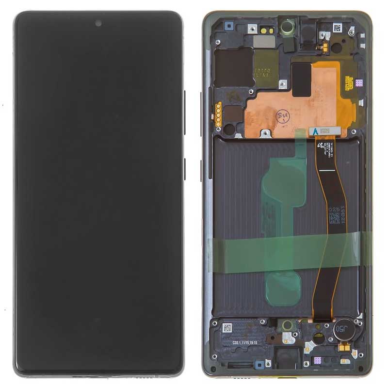 Pantalla completa original Samsung Galaxy S10 Lite G770F Negro