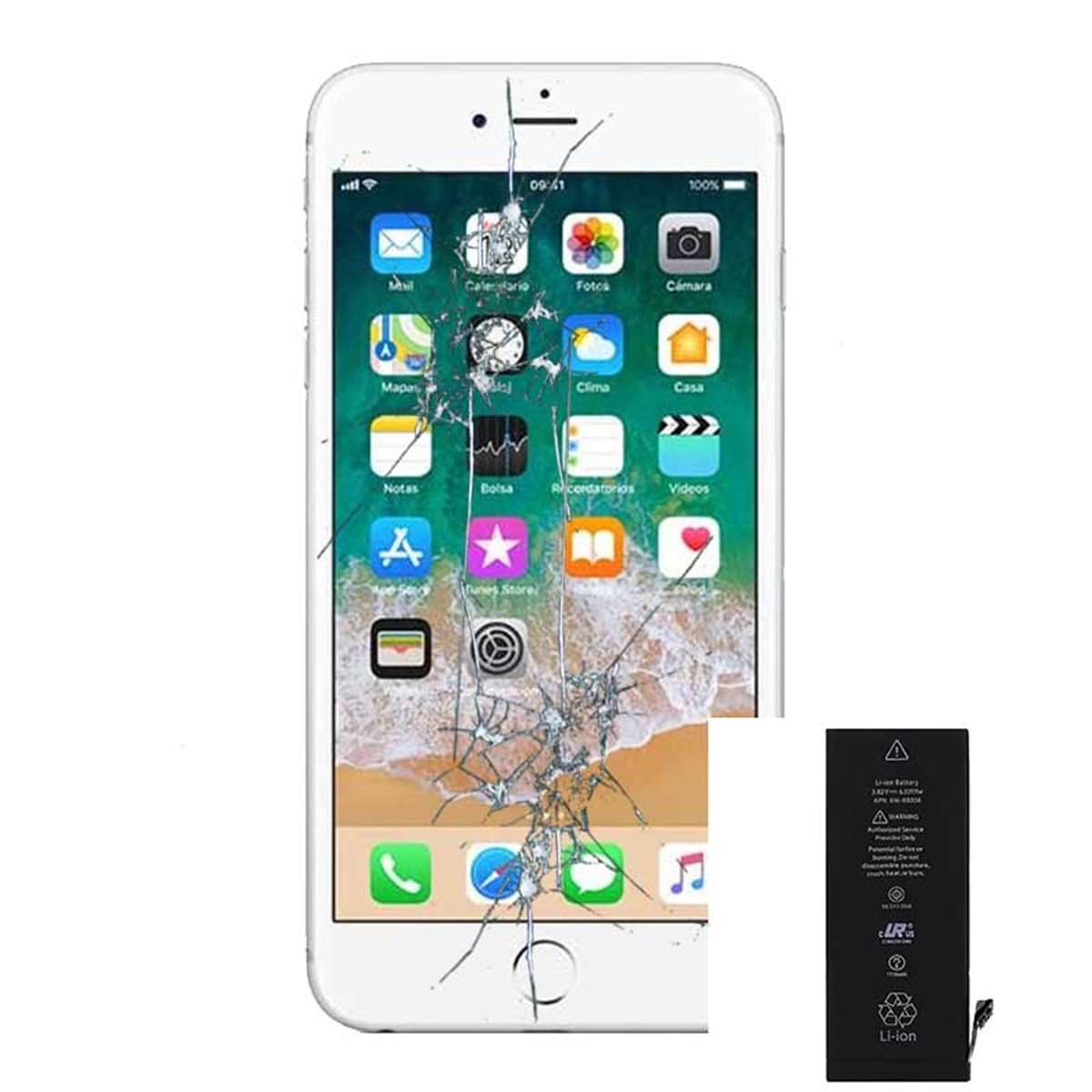 Reparacion/ cambio Pantalla y bateria iPhone 6s