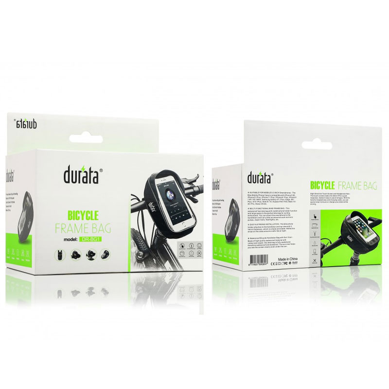 Bolsa de transporte movil para bici impermeable Durata DR-BG1