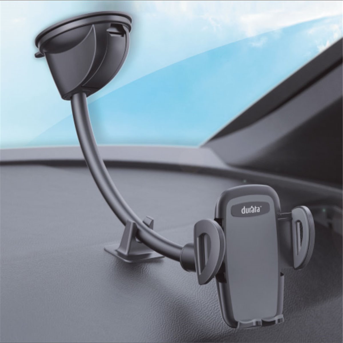 Soporte universal de movil para el parabrisas del coche Durata DRHM32
