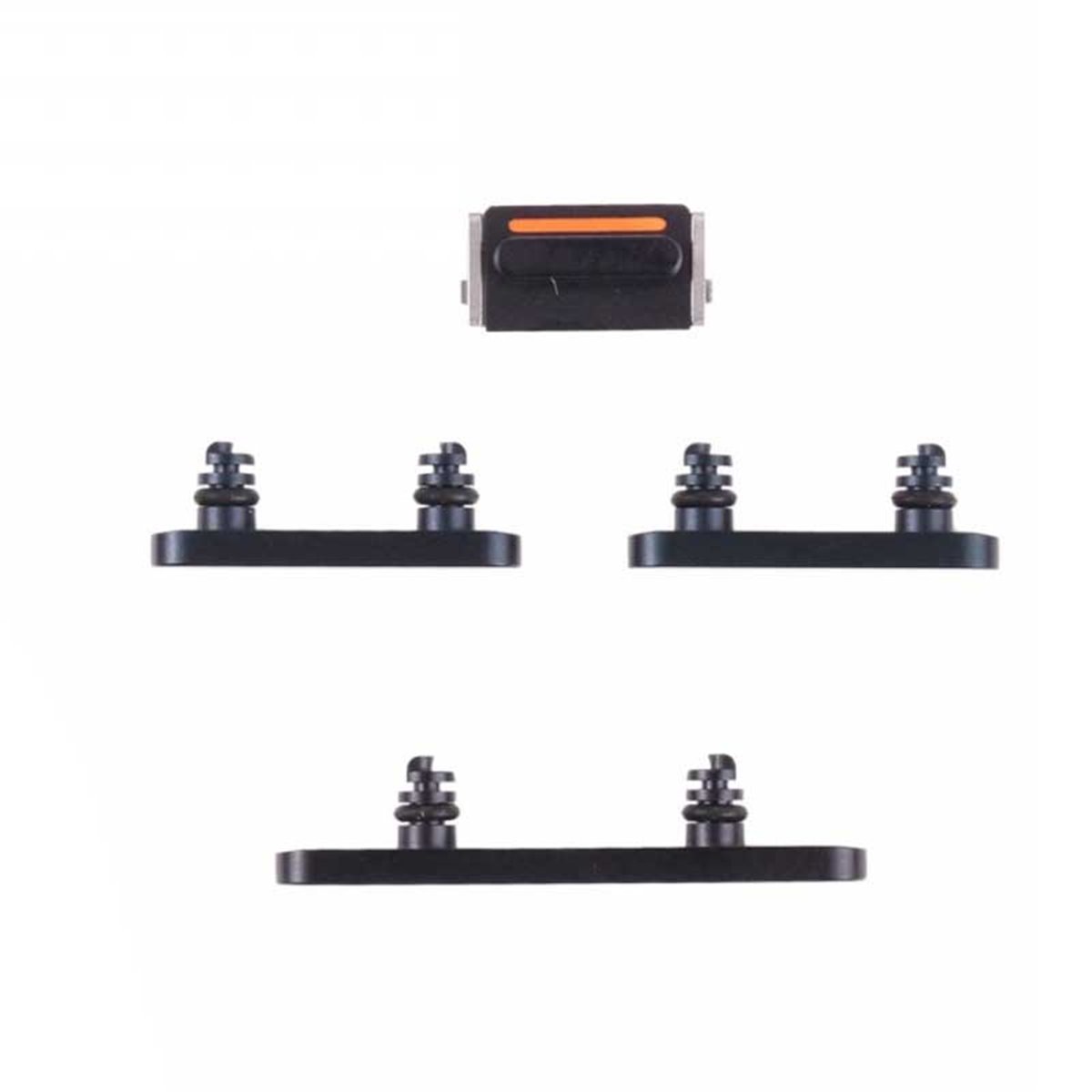 Set botones laterales iPhone 13 Negro