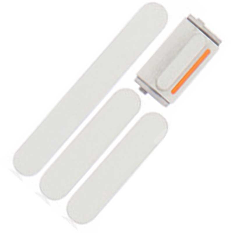 Set botones laterales iPhone 13 Blanco