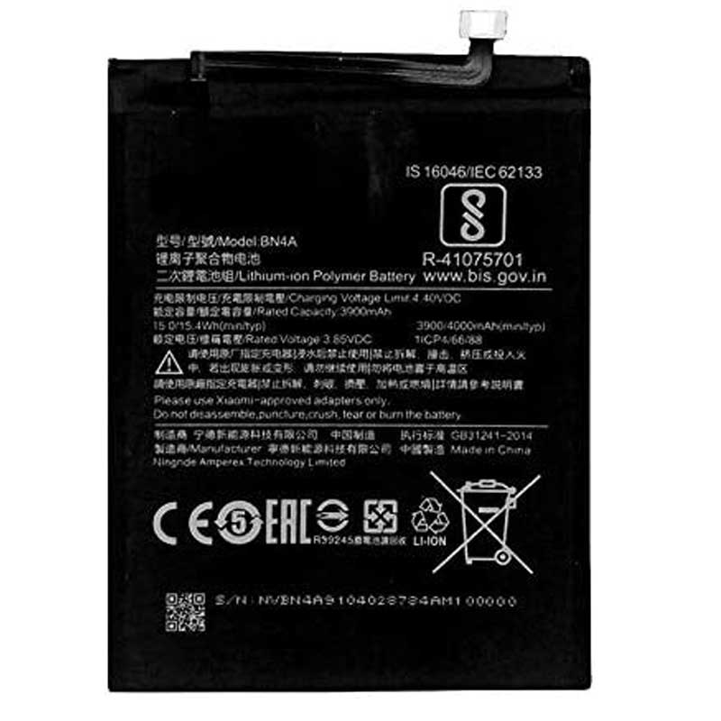 Bateria Xiaomi Redmi Note 7 calidad Premium BN4a
