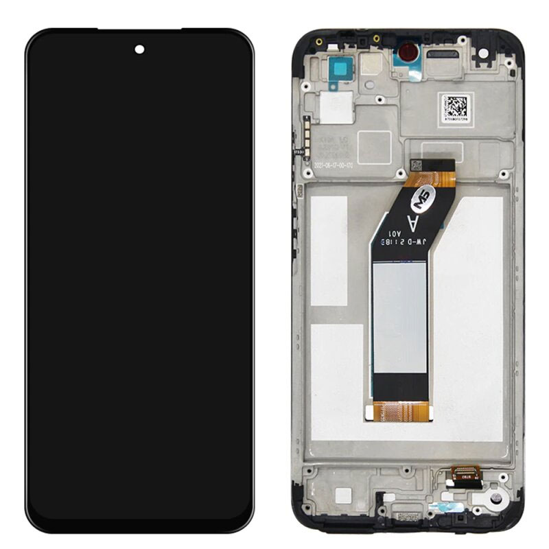 Pantalla original Xiaomi Redmi 10 Gris (Carbon Grey) Service Pack. 