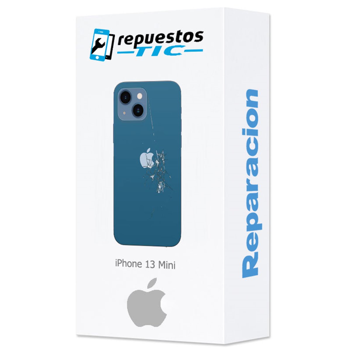 Cambio tapa trasera iPhone 13 Mini (cualquier color)