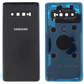 Tapa trasera Samsung Galaxy S10 Plus G975 (con lente) Negro