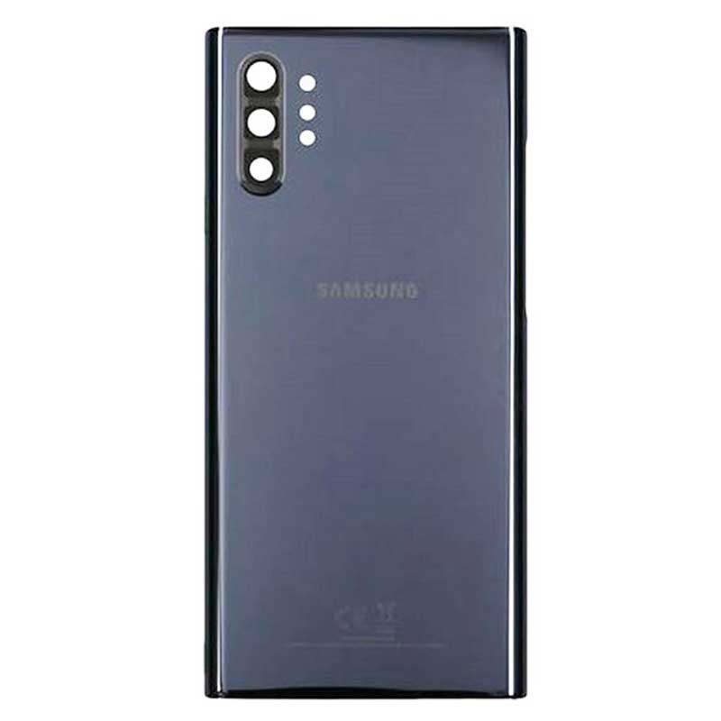 Tapa trasera Samsung Galaxy Note 10 Plus N975/ N976 (con lente) Negro (aura black)